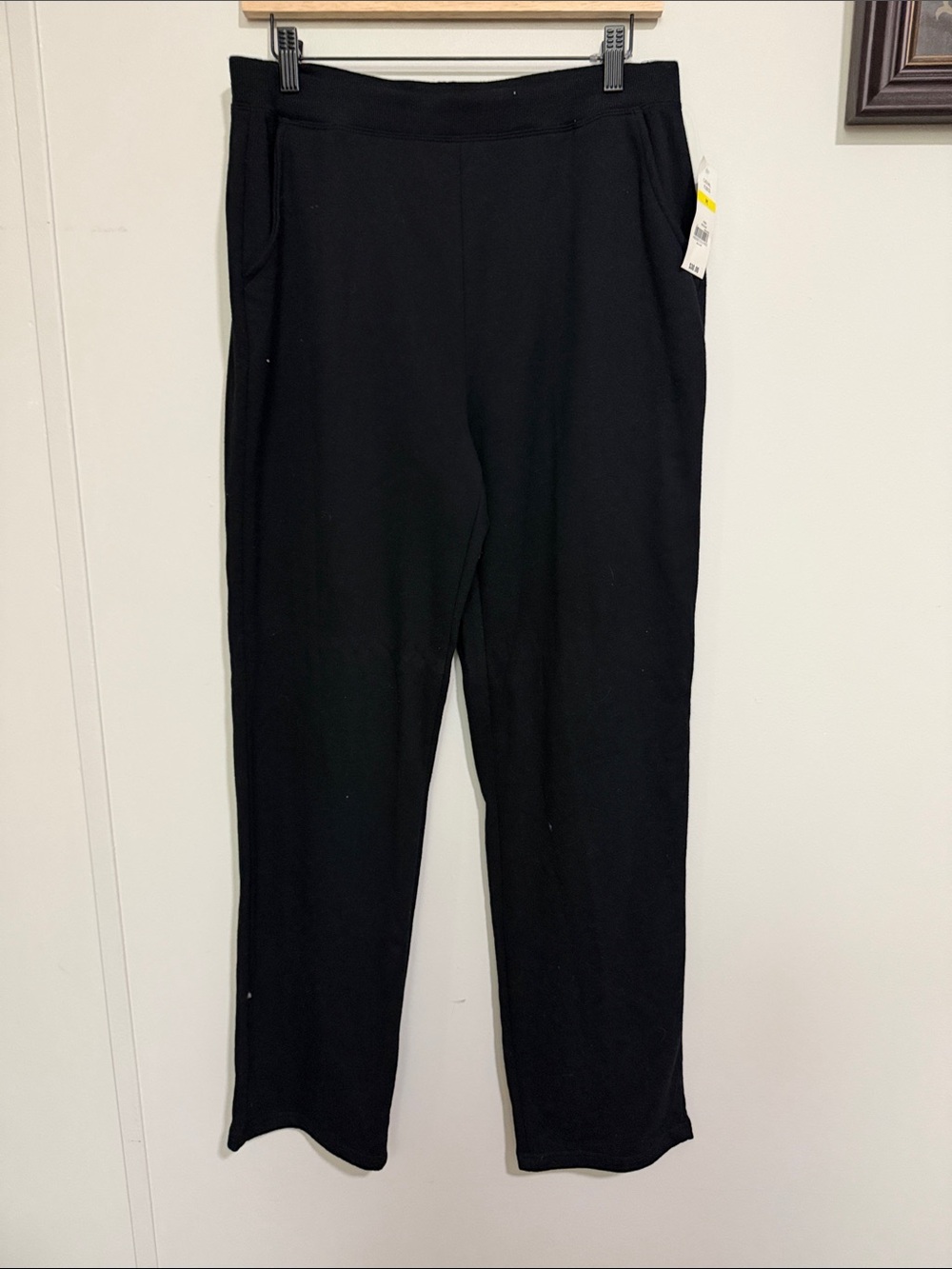 Kim Rogers Black Women's Pull-On Jogger Pants